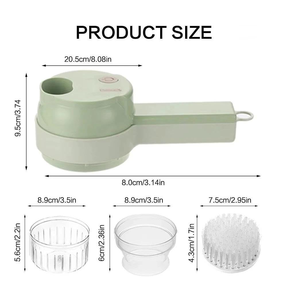 4 In 1 Portable Electric Vegetable Chopper H23277