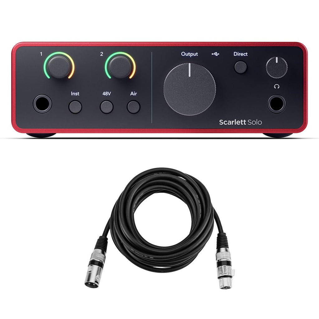 USB Interface with XLR Microphone Cable D41155