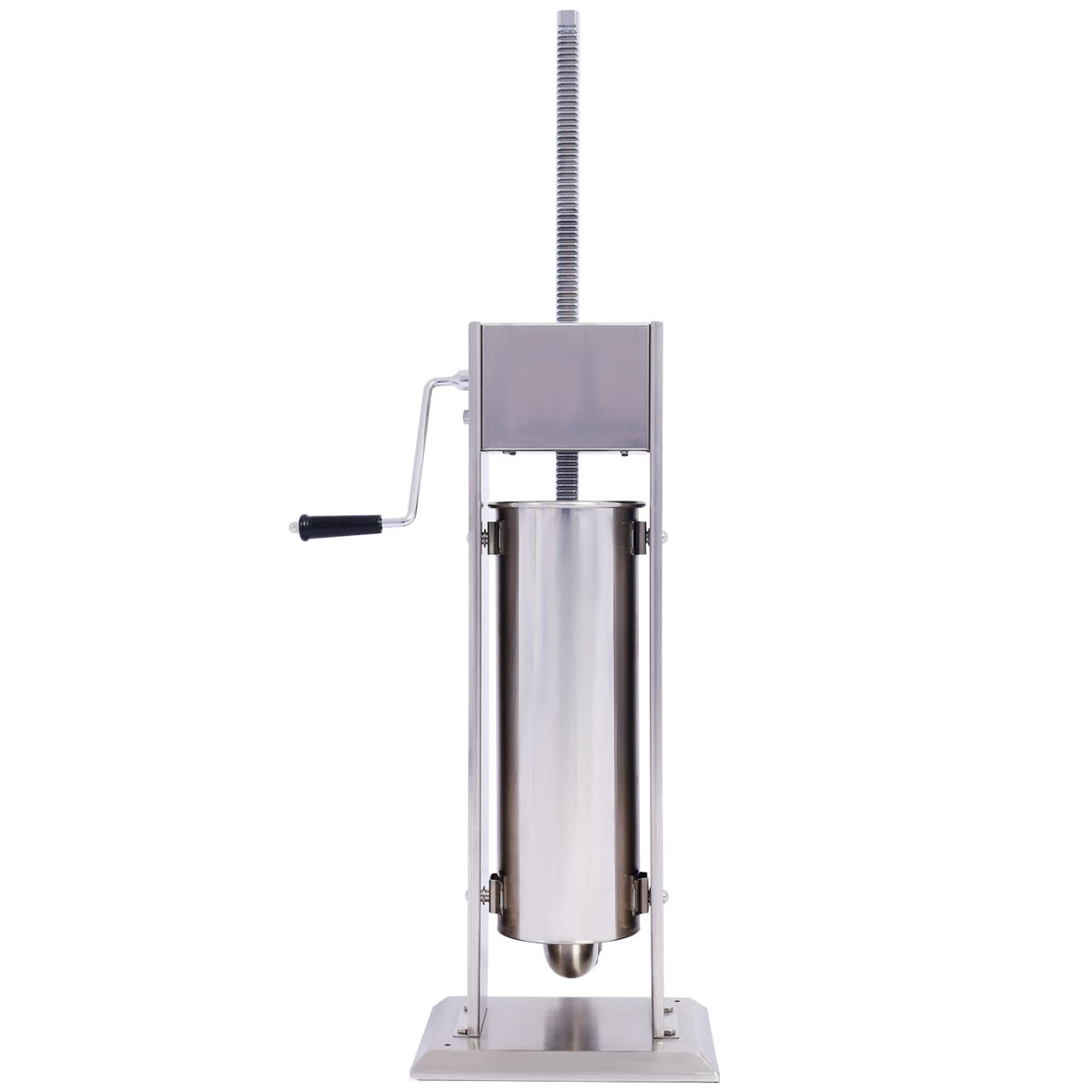 Manual Stainless Steel 15LB Sausage Stuffer with 4 Stuffing Tubes N9804