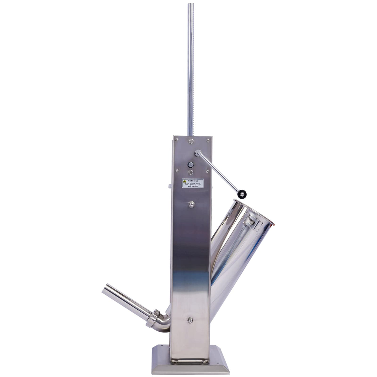 Manual Stainless Steel 15LB Sausage Stuffer with 4 Stuffing Tubes N9804