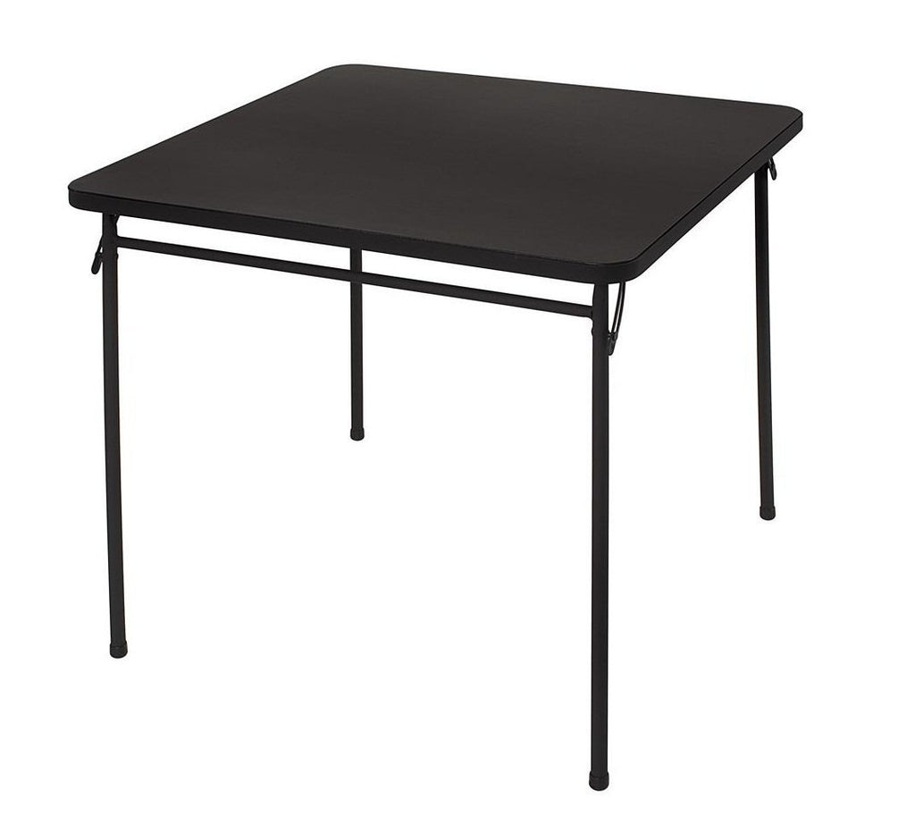Black Square Folding Table 34"x34" X82221