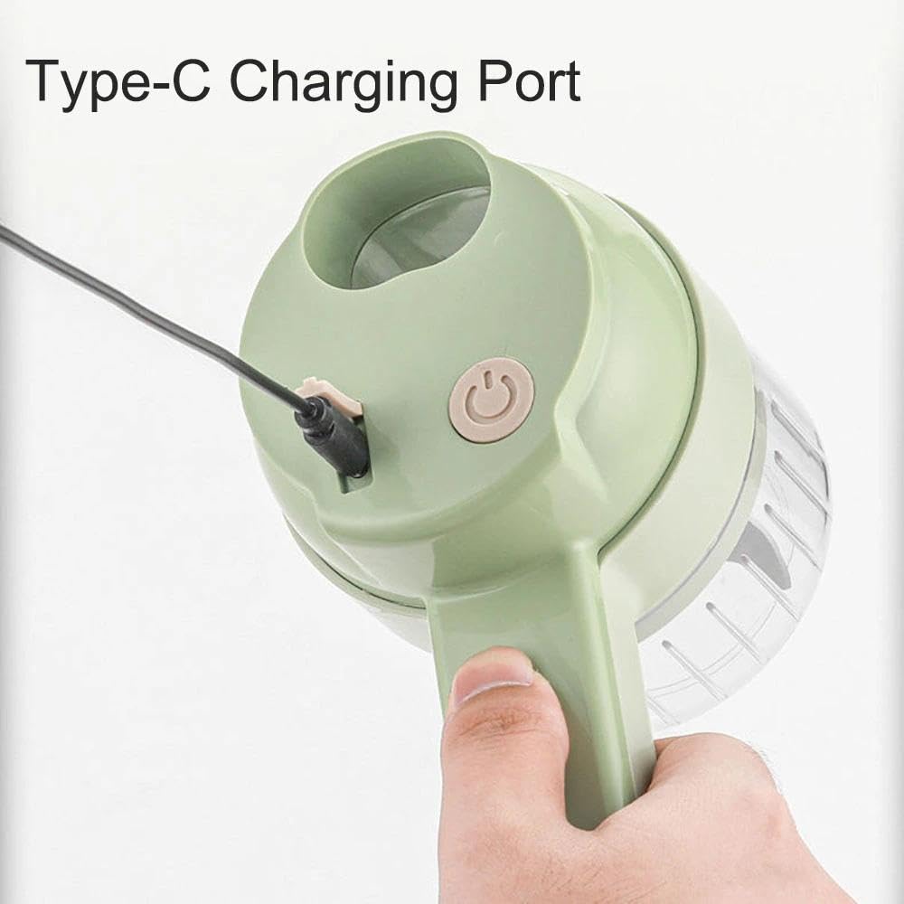 4 In 1 Portable Electric Vegetable Chopper H23277