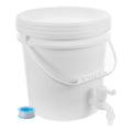 Outdoor Water Storage Bucket with Faucet 10l Capacity J394
