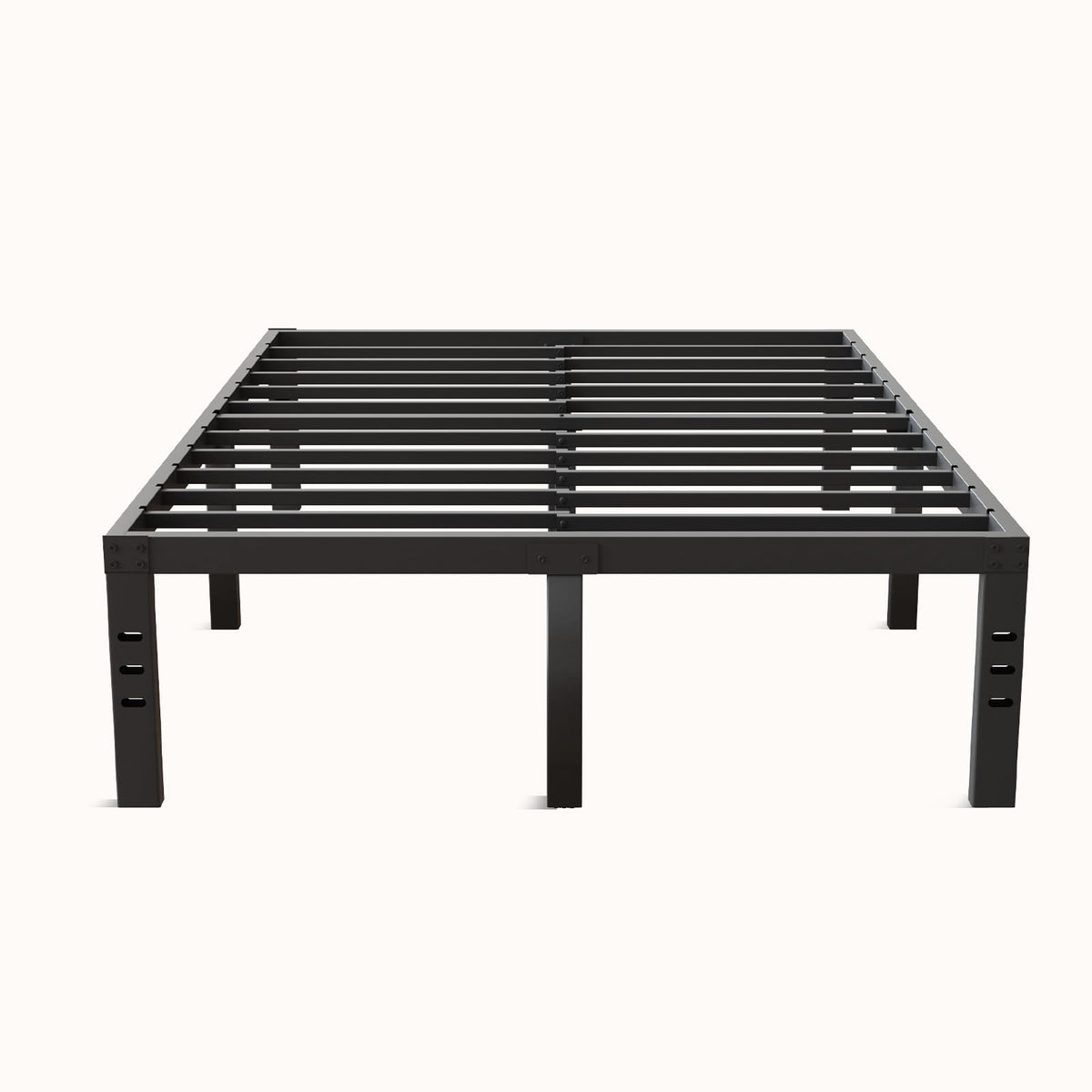 Queen Size 14 Inch Metal Platform Bed Frame C77340
