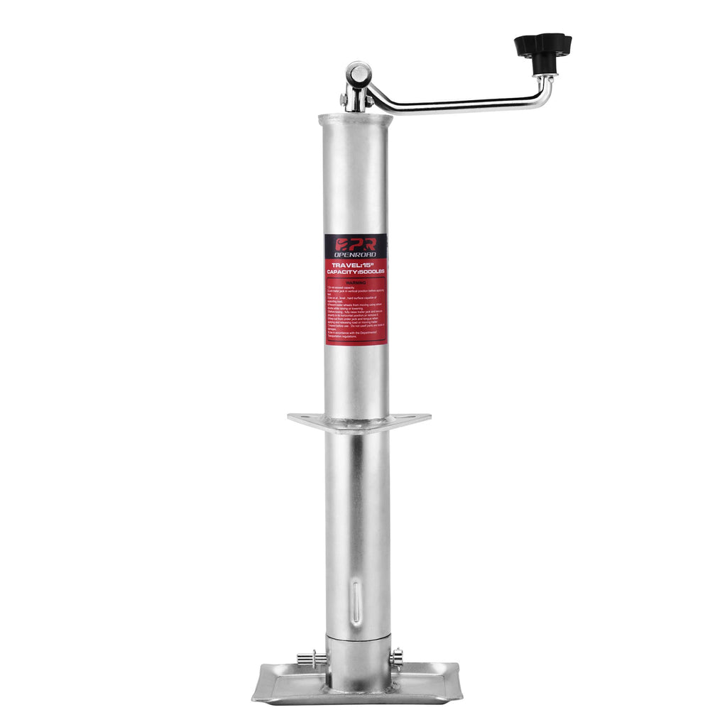 5000 lbs A-Frame Trailer Jack with Foot Plate A694988