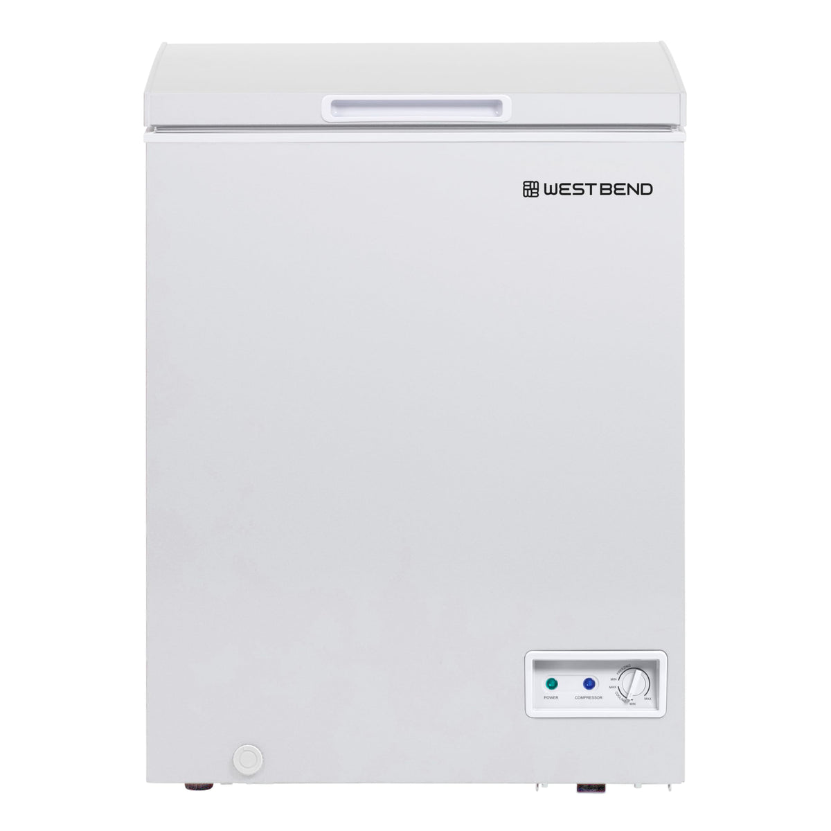 White 5-Cu.Ft Chest Freezer with Adjustable Temperature Control V8023