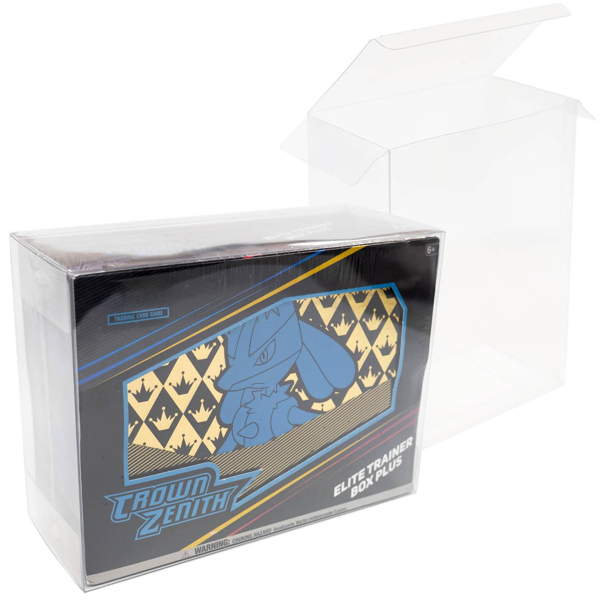 Protector Case for Pokemon Center Crown Zenith ETB Plus and Go Boxes - 5pk L92136