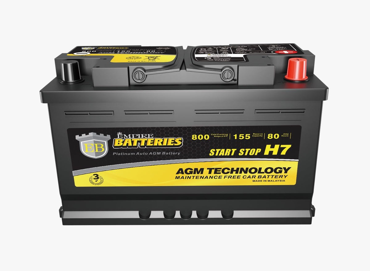 12v 80ah H7 Automotive Battery Z4779