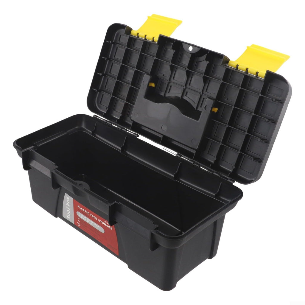 10 Inch Black Plastic Tool Storage Box U4779