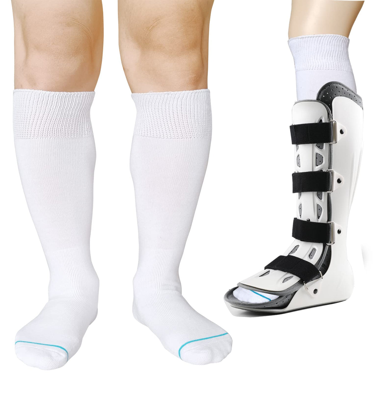 Walking Boot Socks Liner 2 Pairs L9483