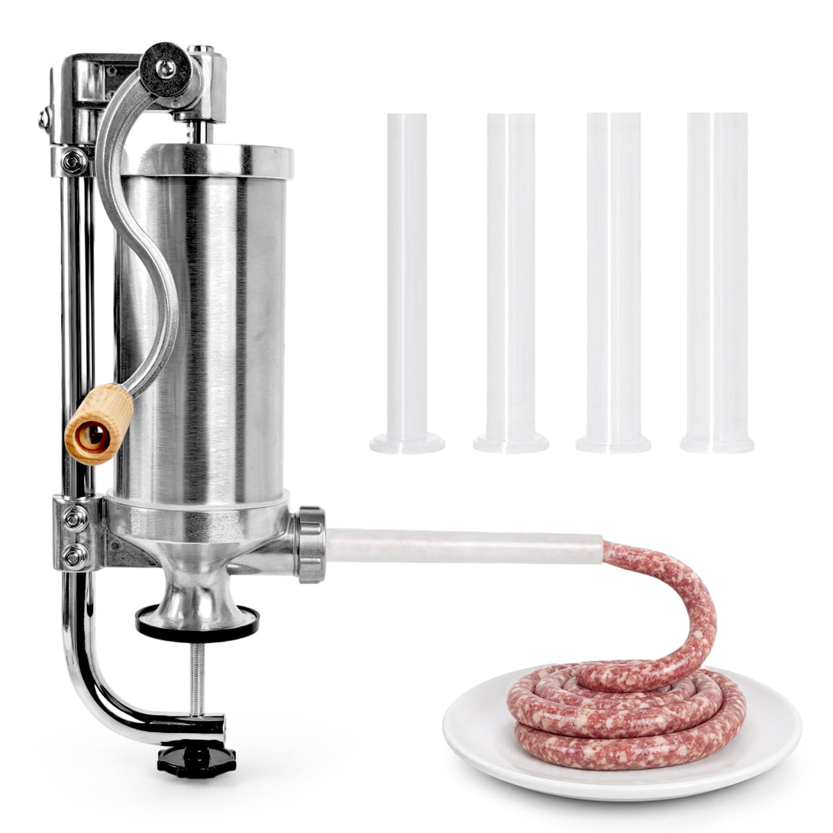 Stainless Steel Vertical Sausage Stuffer 2.5 LBS O6530