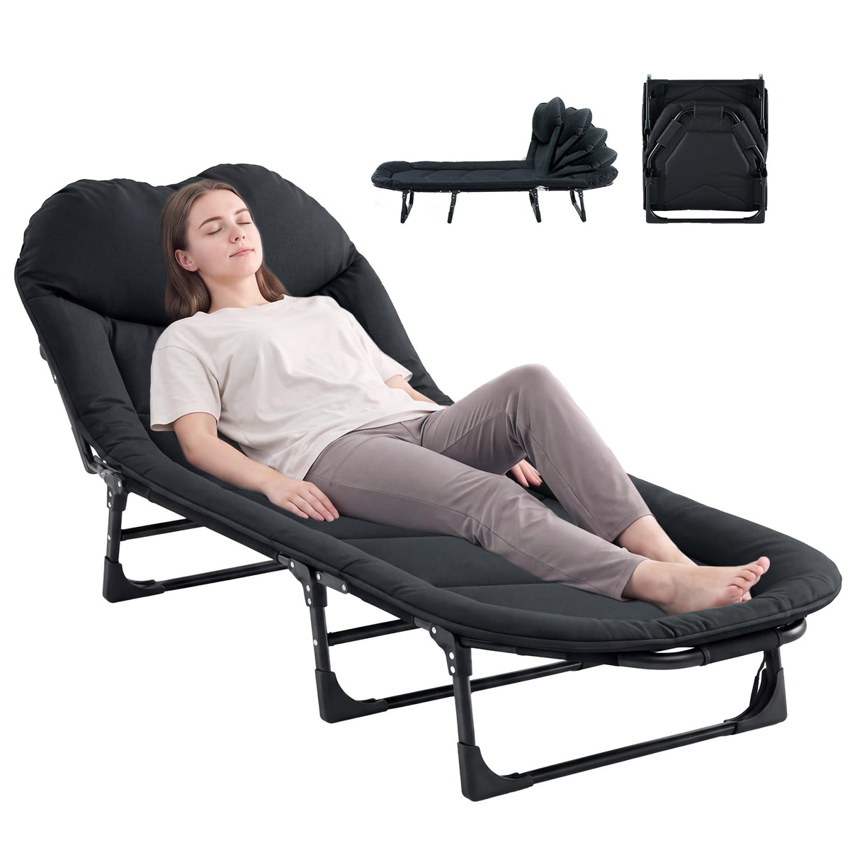 Camping Cot with Mattress K119