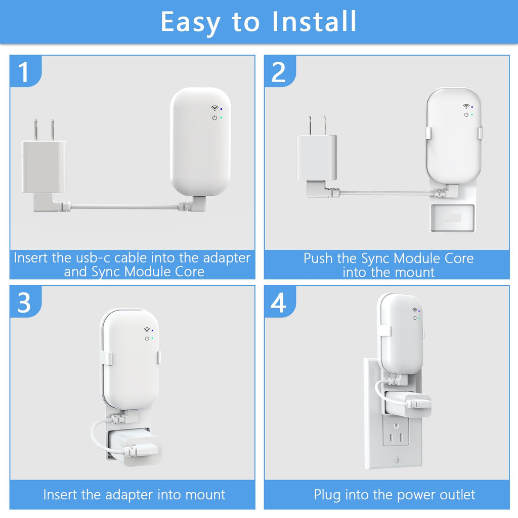 Wall Mount for Blink Sync Module with Cable K551