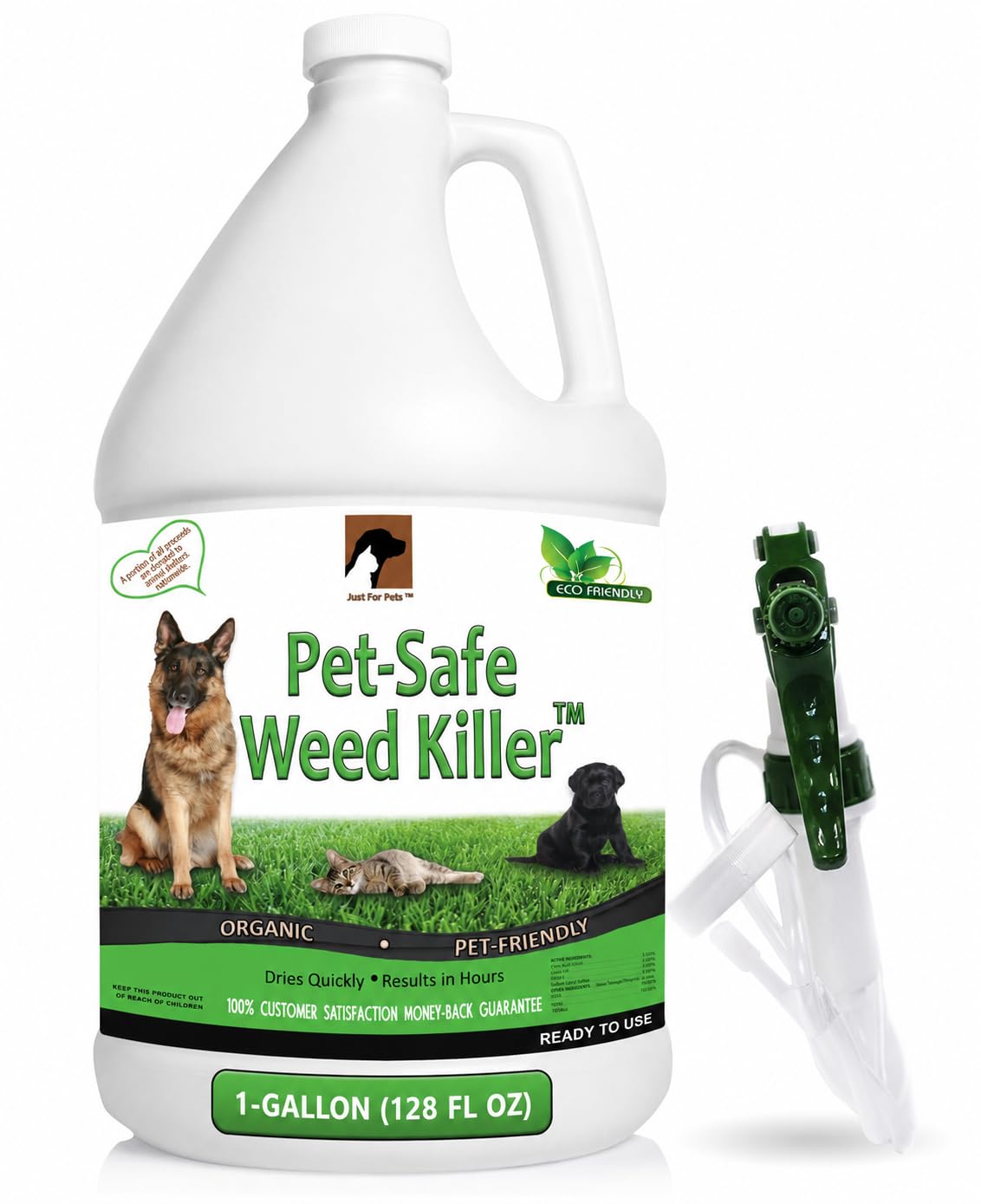 Pet Safe Weed Killer 1 Gallon with Sprayer E851153