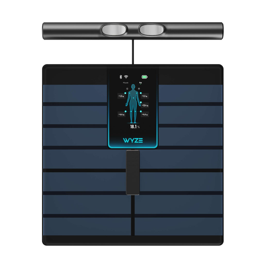 Wi-Fi & Bluetooth Body Composition Scale with Handle, 400 lbs, Black Z94853