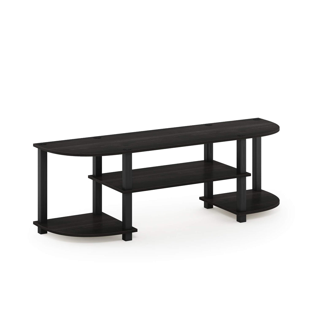 Espresso/Black TV Entertainment Center Z739366