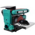 Benchtop Belt and Disc Sander, 4x36 Belt & 6" Disc, 0–90° Adjustable Table, Cast Iron Base, 120V Heavy Duty Sanding Machine R396