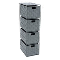 4 Drawer Narrow Storage Tower V1672