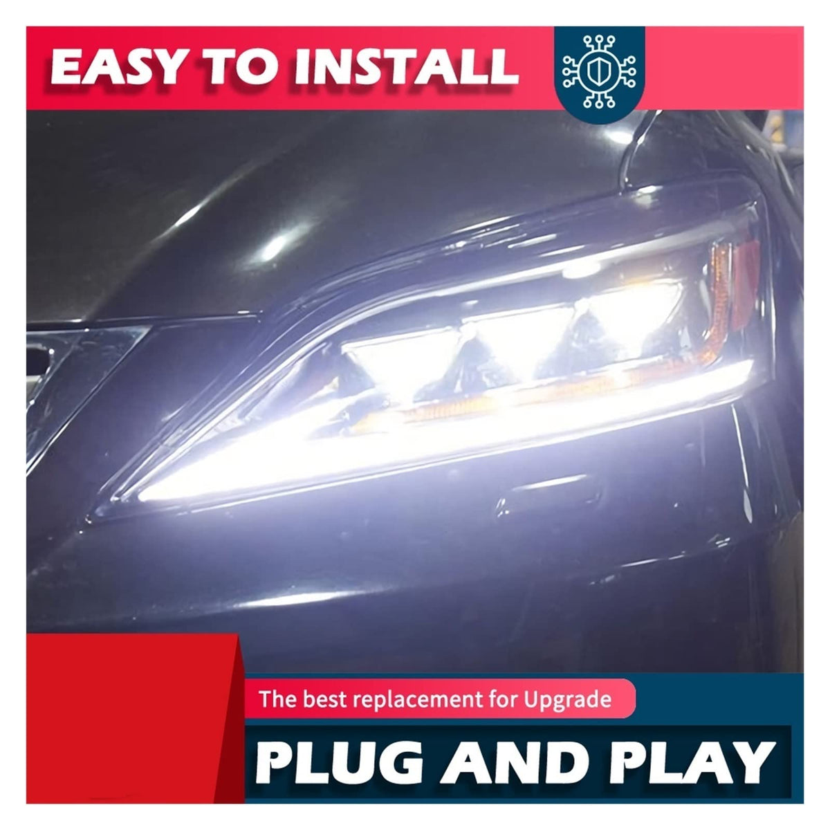 LED Headlights 2006-2012 J819