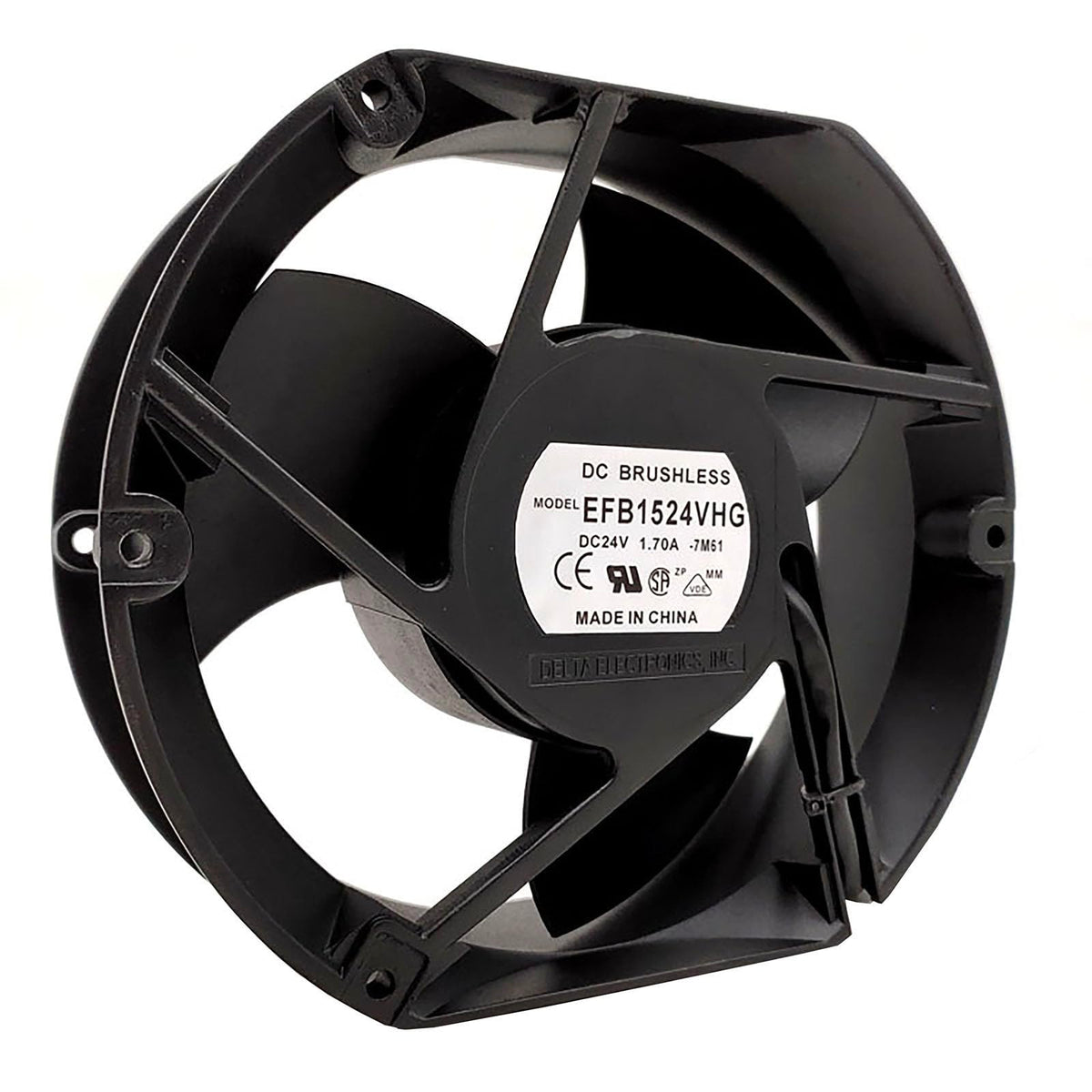 24V 172mm Cooling Fan 3Pin 3Wire Dual Ball Z192712