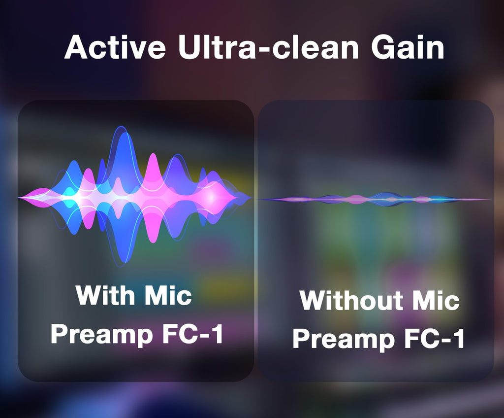 Dynamic Mic Preamp Gain Booster R24161