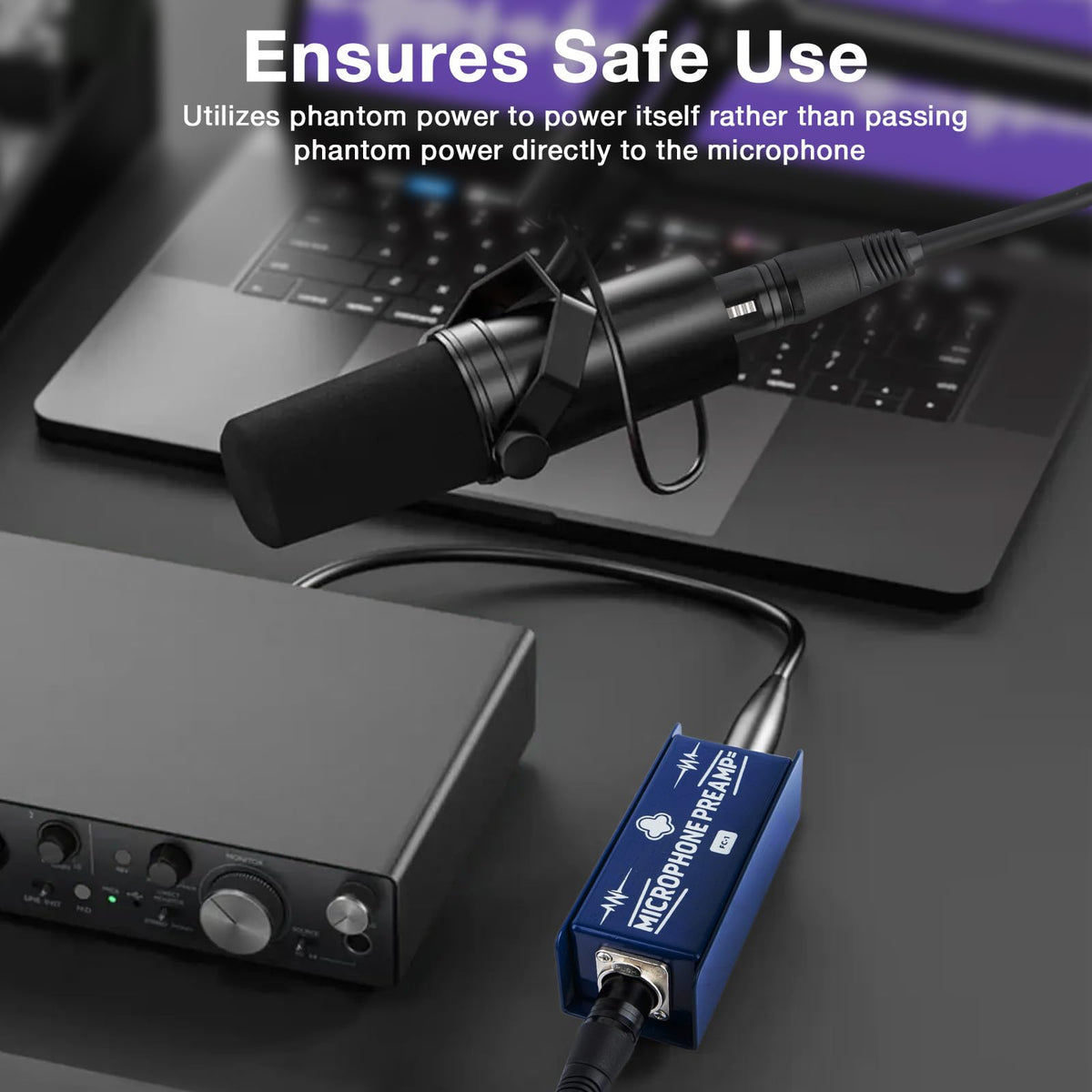 Dynamic Mic Preamp Gain Booster R24161