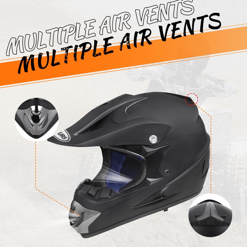 Full Face DOT Approved Adult Motocross Helmet W110961