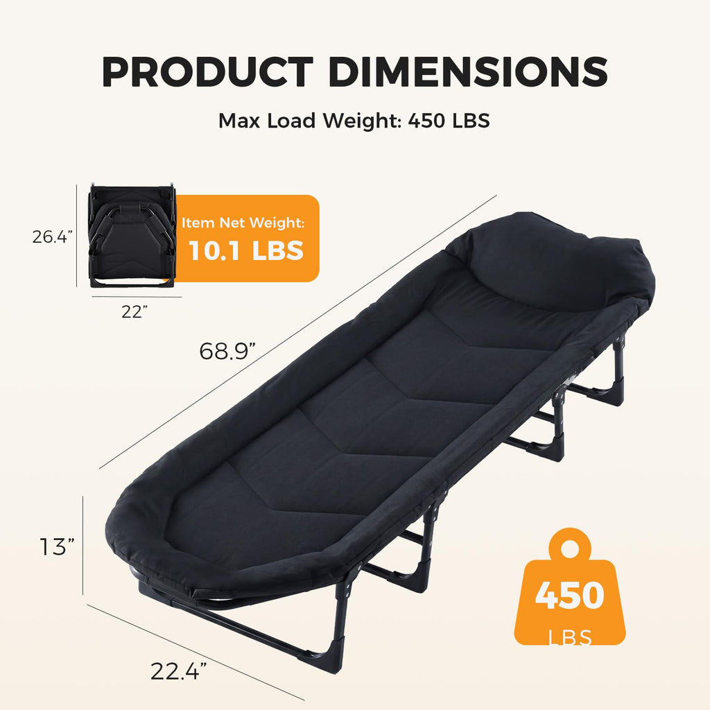 Camping Cot with Mattress K119