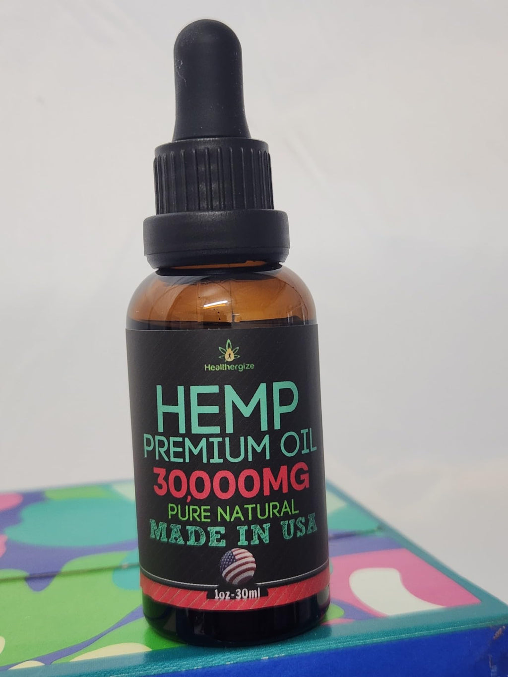 Hemp Oil Drops 5 Pack Cold Pressed Vegan Z3228