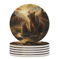 Black Bear Ceramic Coasters Set of 4 G617105