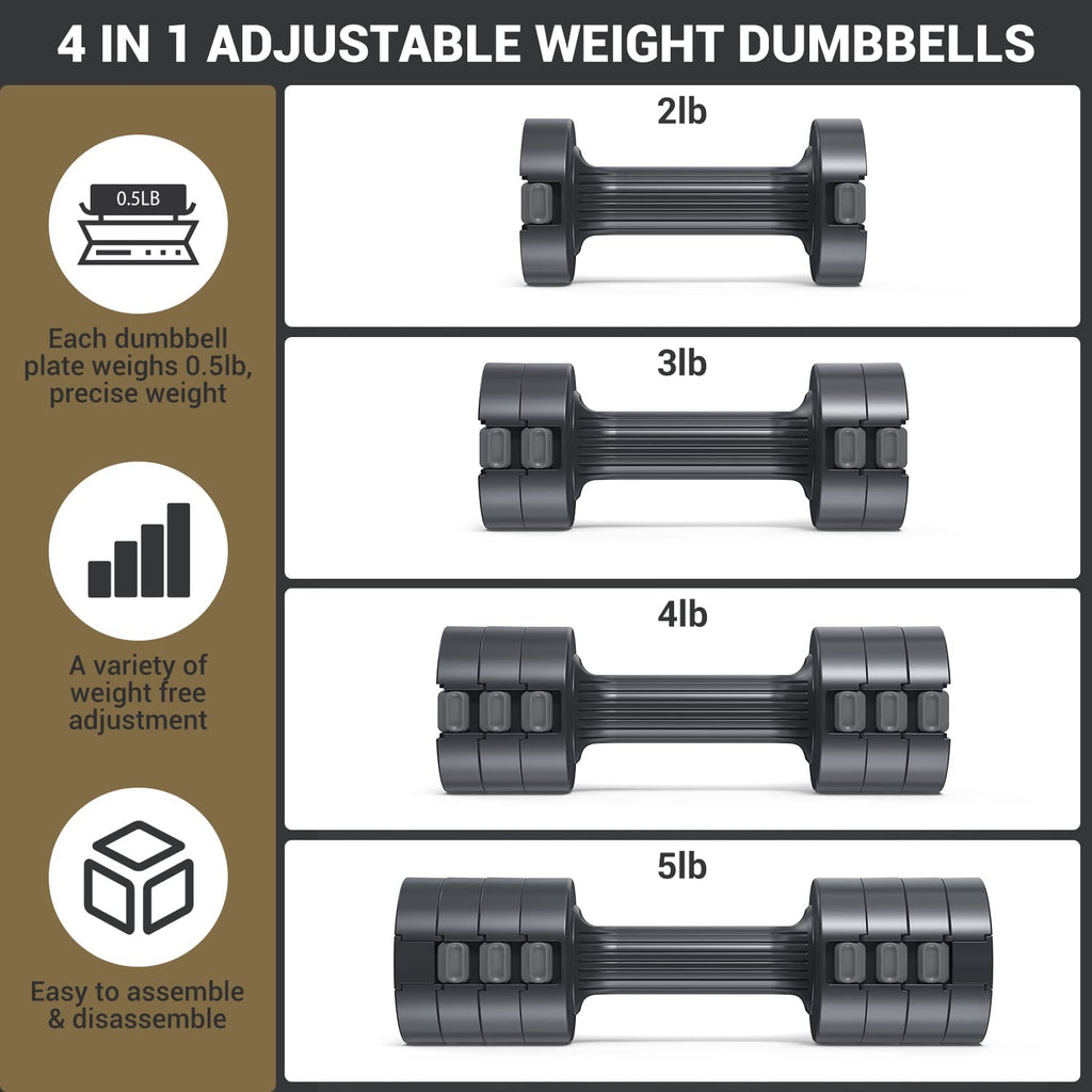 Adjustable Ankle Weights Set G8606