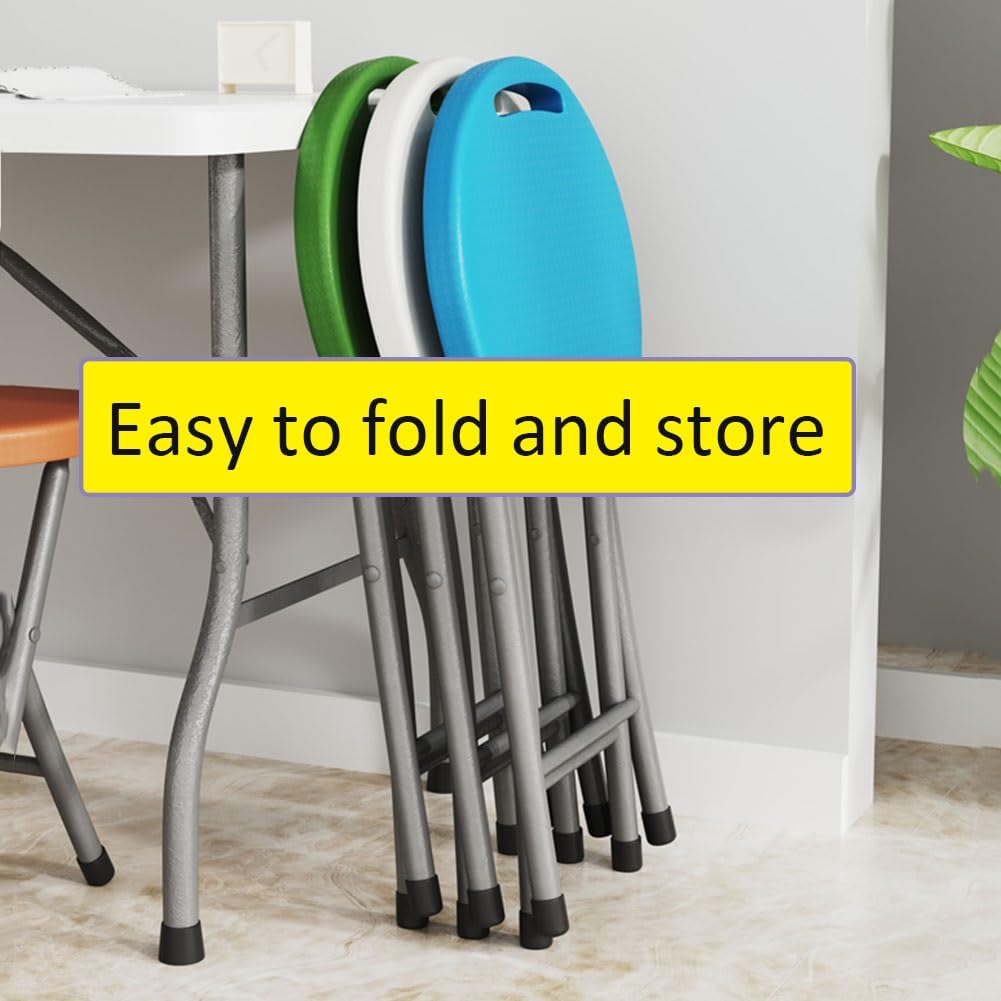 18 Inch Folding Stool 220lbs Capacity Black C891
