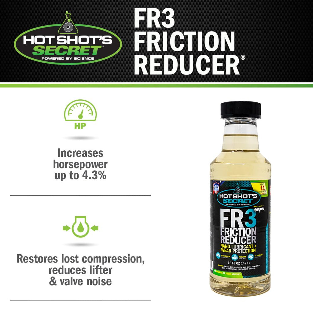 16 oz Friction Reducer Engine Lubricant W2542