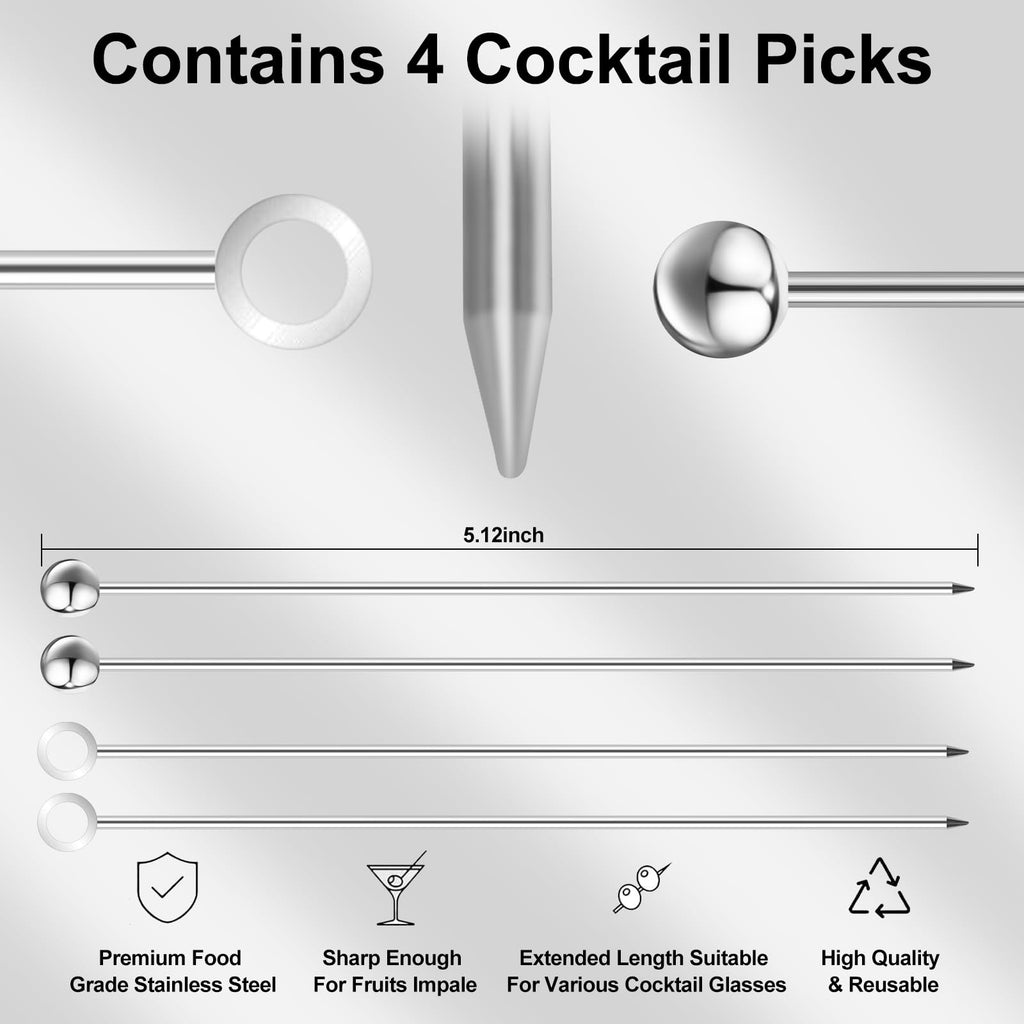 Set of 4 10oz Unbreakable Tritan Stemless Cocktail Glasses V878688