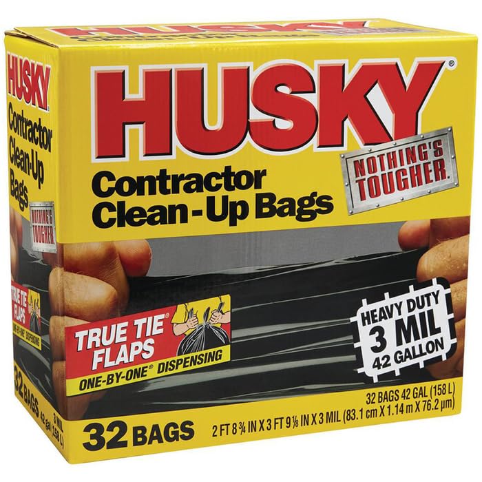 42 gal 3-Mil Contractor Trash Bag Q729884