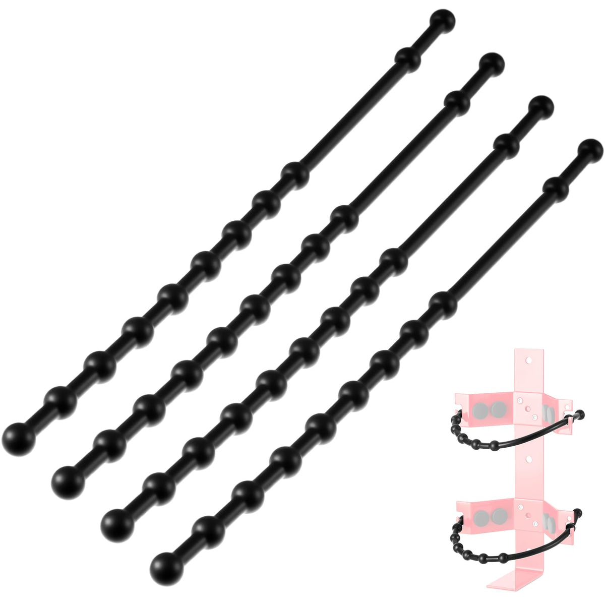 4 Pcs 2.5 Lbs and 5 Lbs Fire Extinguisher Replacement Straps W19449