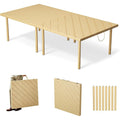Wood Low Folding Picnic Table X1906