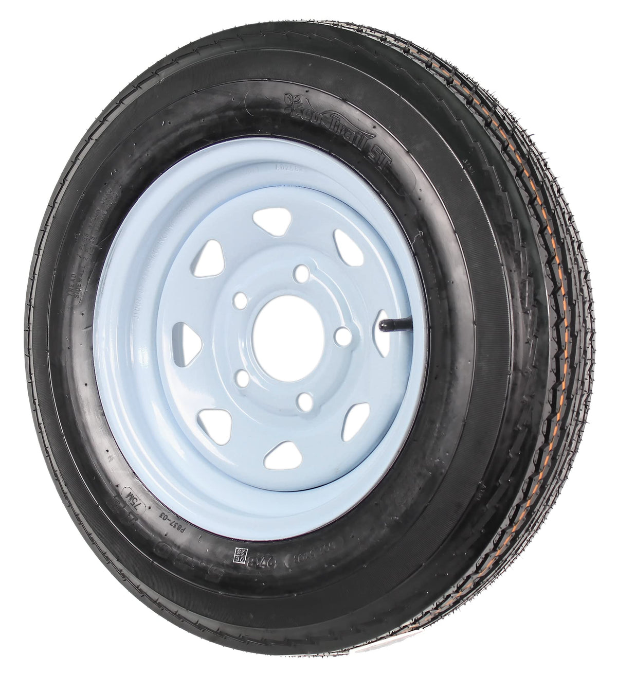 12 Inch 5 Lug Trailer Tire Rim Assembly X926195