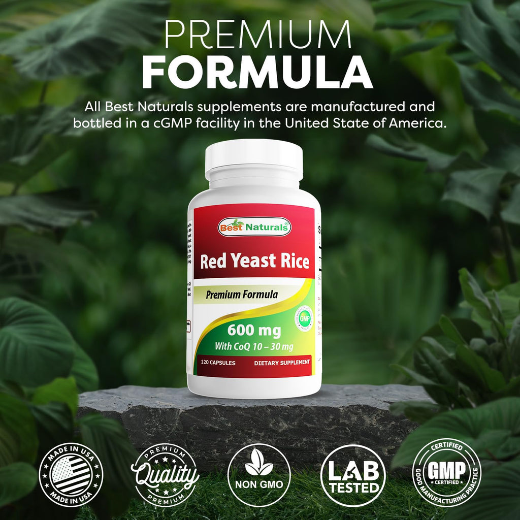 Red Yeast Rice with CoQ10 120 Capsules S140416