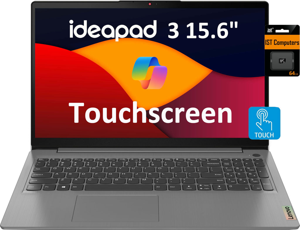 15.6" FHD Touchscreen Laptop 16GB RAM 256GB SSD Intel Core i3 Grey C9662