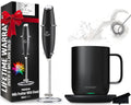 10 oz Temperature Control Smart Mug with Milk Frother F99203