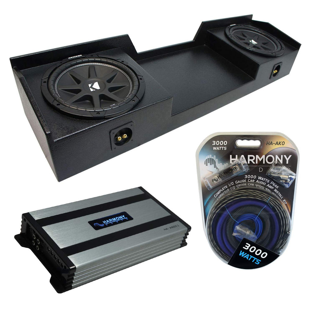 Dual 12" Loaded Sub Box Enclosure with Amplifier R98903