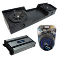 Dual 12" Loaded Sub Box Enclosure with Amplifier R98903
