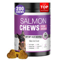 Omega 3 Skin and Coat Dog Supplement 200 Chews Fish Oil C47108