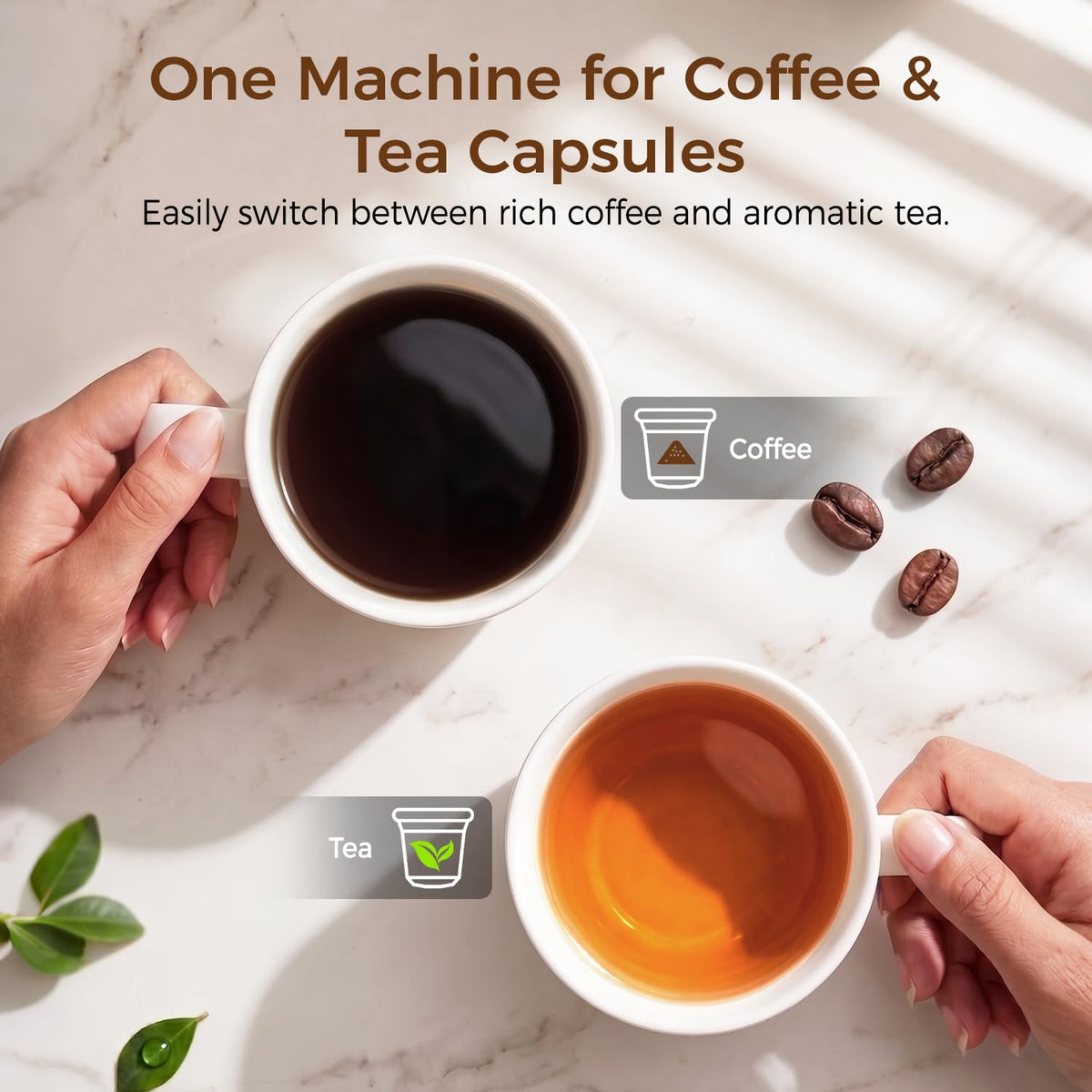 Single Serve Coffee Maker Black B78710