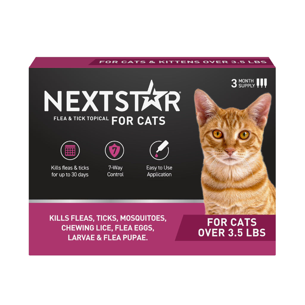 Flea & Tick Topical Cats 3-Month J374