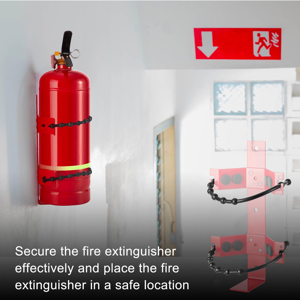 4 Pcs 2.5 Lbs and 5 Lbs Fire Extinguisher Replacement Straps W19449