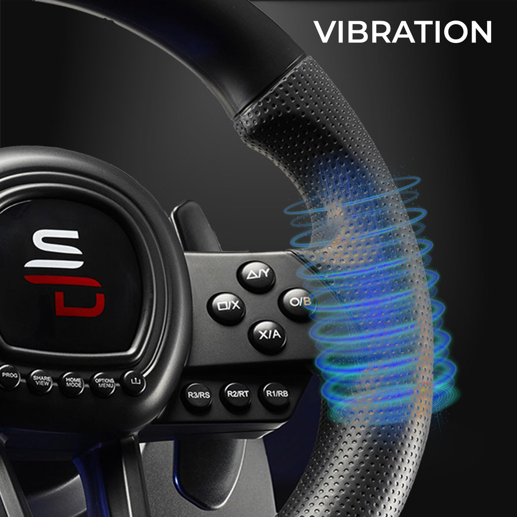 Gaming Steering Wheel with Pedals Z3463