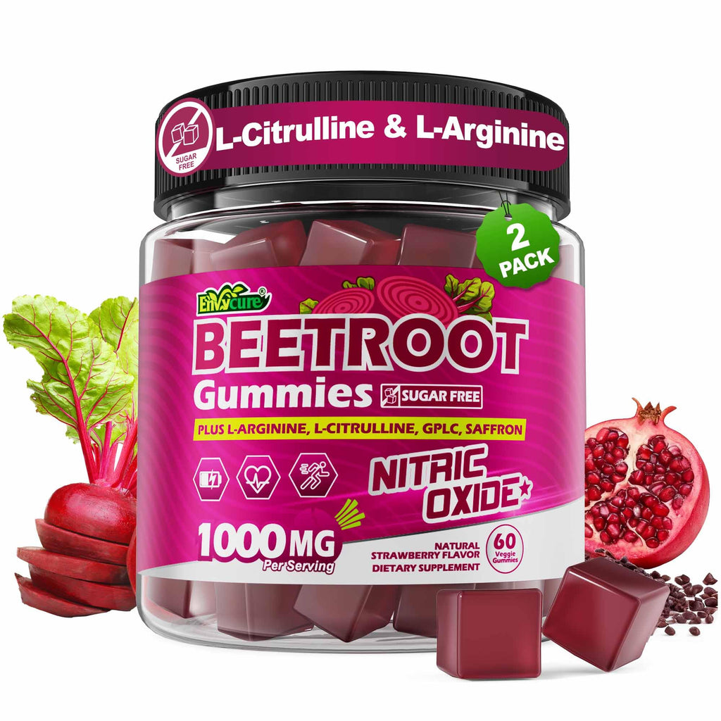 Beet Root Gummies with L-Citrulline & L-Arginine, Sugar Free E17195