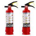 2.5 lb ABC Dry Chemical Fire Extinguishers 2-Pack V80304